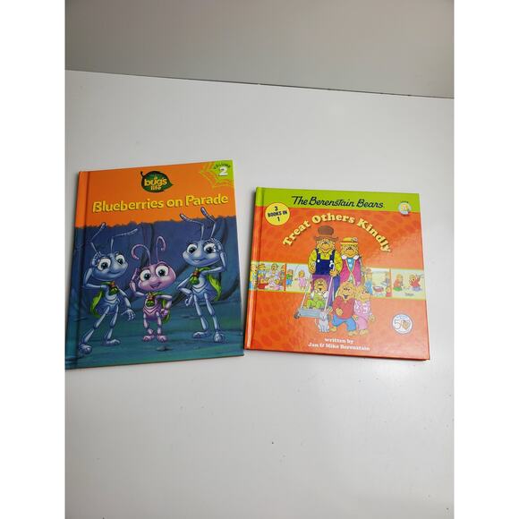 The Berenstain Bears 50th Anniversary 3in1 & Disney A Bug's Life Lot of 2 Books - Picture 1 of 4